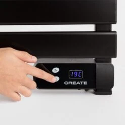 CREATE WARM TOWEL 500W - Elektrisch Handdoekenrek Voor Aan De Muur Met Plank - Zwart -Merkloos Verkoop 1200x1200 566