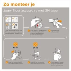 Tiger Colar - Handdoekhaak - Zwart -Merkloos Verkoop 1200x1200 615