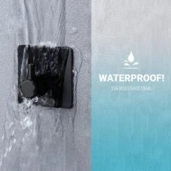 Qitch & Quisine Handdoekhaakjes - Set Van 3 Zwarte Haakjes - Zelfklevend - Waterbestendig - RVS 13 Qitch & Quisine Handdoekhaakjes - Set Van 3 Zwarte Haakjes - Zelfklevend - Waterbestendig - RVS -Merkloos Verkoop 1200x1200 631