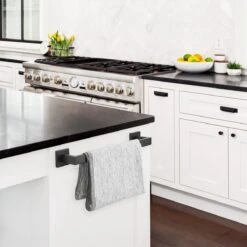 Handdoekrek - RVS - Badkameraccessoires - Keukenaccessoires - Mat Zwart - 40 Cm 12 Handdoekrek - RVS - Badkameraccessoires - Keukenaccessoires - Mat Zwart - 40 Cm -Merkloos Verkoop 1200x1200 652