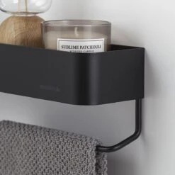 Sealskin Brix - Wandrek Met Handdoekrek 35 Cm - Zwart -Merkloos Verkoop 1200x1200 745