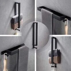 Home4u® - Handdoekrek Badkamer - Handdoekstang - Handdoekenrek Badkamer - 40CM - Met Hanger -Merkloos Verkoop 1200x1200 762