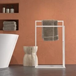Sealskin Carré - Handdoekrek Vrijstaand - Wit 10 Sealskin Carré - Handdoekrek Vrijstaand - Wit -Merkloos Verkoop 1200x1200 780