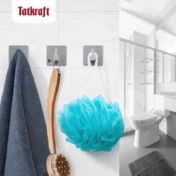Tatkraft George Heavy Duty Zelfklevende Wandhaakjes - RVS Handdoekhouder Haak - Muur Ophang Zelfklevend Muurhaak Ophanghaakjes - Handdoekklem Keuken Ophanghaak Zonder Boren - Wand Theedoek / Handdoek Houder - Universeel Gebruik - Set Van 4 Stuks 13 Tatkraft George Heavy Duty Zelfklevende Wandhaakjes - RVS Handdoekhouder Haak - Muur Ophang Zelfklevend Muurhaak Ophanghaakjes - Handdoekklem Keuken Ophanghaak Zonder Boren - Wand Theedoek / Handdoek Houder - Universeel Gebruik - Set Van 4 Stuks -Merkloos Verkoop 1200x1200 841