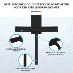 Douchewisser Met Ophanghaak – Trekker Douche – Douchetrekker Voor Badkamer – Raamwisser Douche – Zwart 13 Douchewisser Met Ophanghaak – Trekker Douche – Douchetrekker Voor Badkamer – Raamwisser Douche – Zwart -Merkloos Verkoop 1200x1200 880