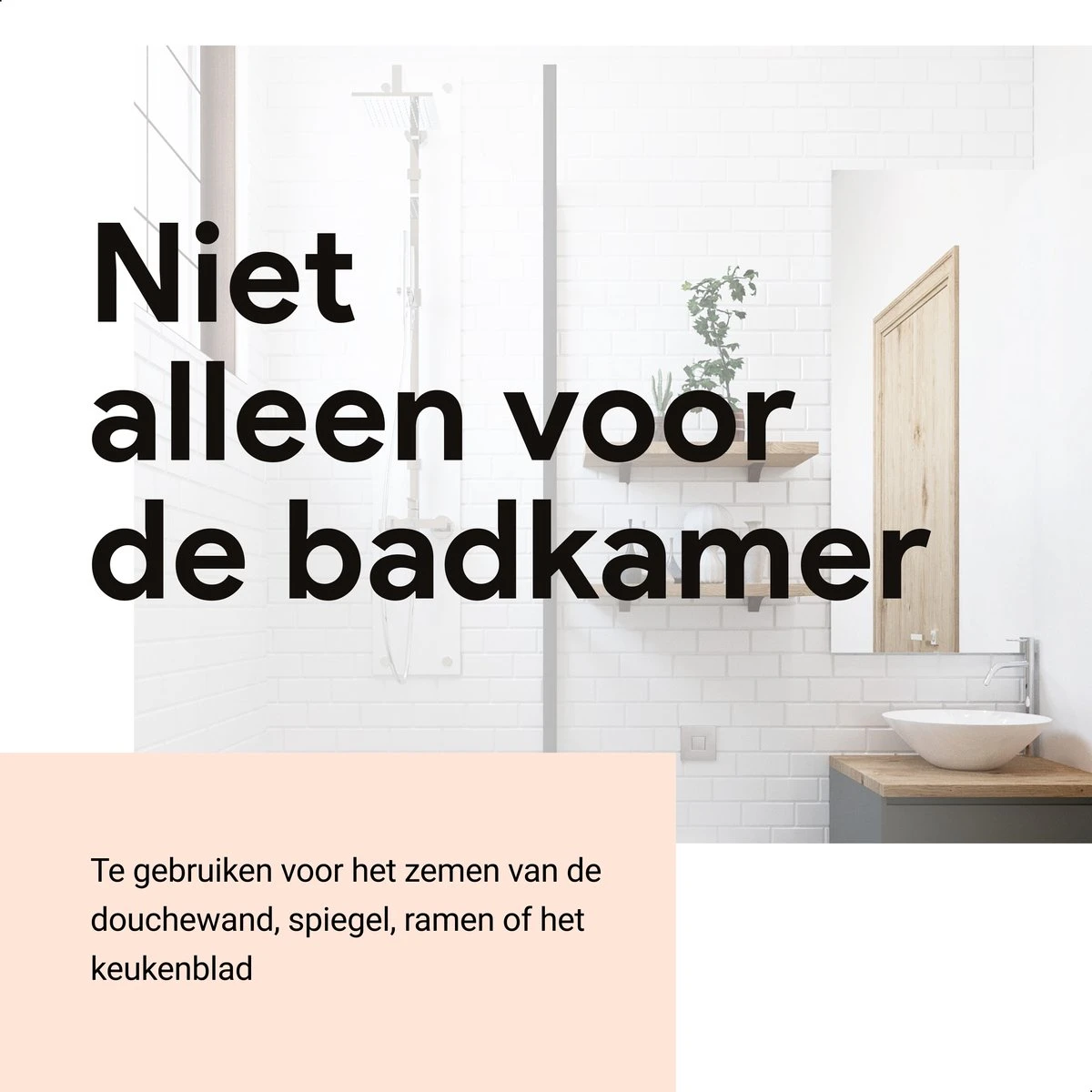 Douchewisser Met Ophanghaak En 2 Extra Strips - Raamwisser Voor Douche - Raamtrekker Chroom 3 Douchewisser Met Ophanghaak En 2 Extra Strips - Raamwisser Voor Douche - Raamtrekker Chroom - Afbeelding 3