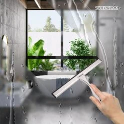 Douchewisser Rvs - Luxe Trekker Douche - Raamwisser Met Ophanghaak - Douchetrekker - Niet Boren - Chroom 16 Douchewisser Rvs - Luxe Trekker Douche - Raamwisser Met Ophanghaak - Douchetrekker - Niet Boren - Chroom -Merkloos Verkoop 1200x1200 972