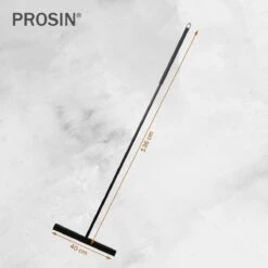 PROSIN - SET VAN VLOER + HANDWISSER - Raamwisser - Vloerwisser - Douchetrekker - Raamtrekker - Wisser - Mat Zwart - Wiper - Squeegee - Bathroom - Vloertrekker - Vloertrekker Met Steel - Floor Wiper - Aftrekker - RVS - Zwart - Design - Wisser -Merkloos Verkoop 1200x1200 993