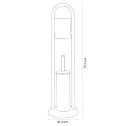 Sealskin Acero Toiletbutler Vrijstaand - Toiletborstel Met Houder - Toiletrolhouder Met Klep - Zwart 7 Sealskin Acero Toiletbutler Vrijstaand - Toiletborstel Met Houder - Toiletrolhouder Met Klep - Zwart -Merkloos Verkoop 1200x1200 999