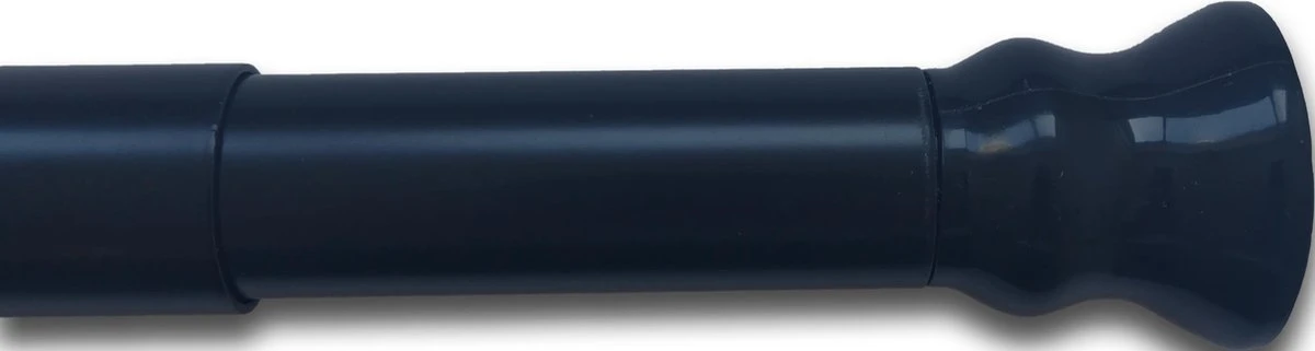 Merkloos Douchegordijnstang - 120-230 Uitschuifbaar - Zwart 1 Merkloos Douchegordijnstang - 120-230 Uitschuifbaar - Zwart