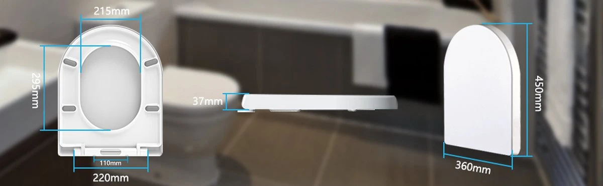 Blazelife Wc Bril - Wc Bril Softclose Van Duurzaam Ureumformaldehyde - Lonely Day - Toiletdeksel Universeel - Afneembaar - Antibacterieel - D-vorm 4 Blazelife Wc Bril - Wc Bril Softclose Van Duurzaam Ureumformaldehyde - Lonely Day - Toiletdeksel Universeel - Afneembaar - Antibacterieel - D-vorm - Afbeelding 4