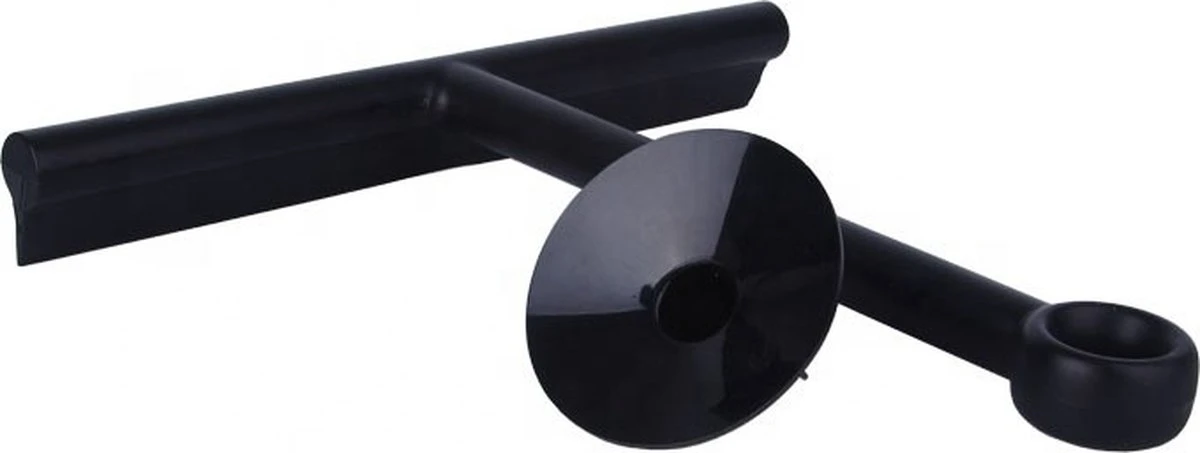 Douche Wisser Met Zuignap - Zwart - Raam Wisser - Raam Trekker - Badkamer Trekker - Badkamer Wisser 4 Douche Wisser Met Zuignap - Zwart - Raam Wisser - Raam Trekker - Badkamer Trekker - Badkamer Wisser - Afbeelding 4