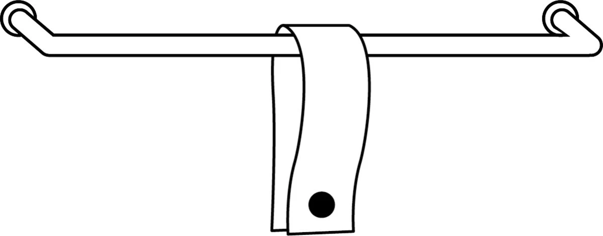 SETPRIJS - 2x Leren Magneet-lus - ZWART - Handles And More® (handdoekhaak - Handdoekhaakje - Handdoeklus - Handdoekhanger - Magnetische Handdoekhouder) 6 SETPRIJS - 2x Leren Magneet-lus - ZWART - Handles And More® (handdoekhaak - Handdoekhaakje - Handdoeklus - Handdoekhanger - Magnetische Handdoekhouder) - Afbeelding 6