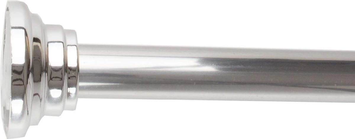 Saninorm Douchegordijnstang - 90x90 Cm - Aluminium 3 Saninorm Douchegordijnstang - 90x90 Cm - Aluminium - Afbeelding 3