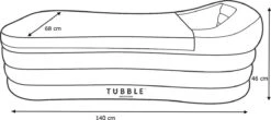 Tubble® Compact - Klein Opblaasbaar Ligbad 140 Cm Lang – Opvouwbaar Bad Voor Volwassenen Tot 170cm - IJsbad Wim Hof Methode - Zitbad - 200L 21 Tubble® Compact - Klein Opblaasbaar Ligbad 140 Cm Lang – Opvouwbaar Bad Voor Volwassenen Tot 170cm - IJsbad Wim Hof Methode - Zitbad - 200L -Merkloos Verkoop 1200x534 1