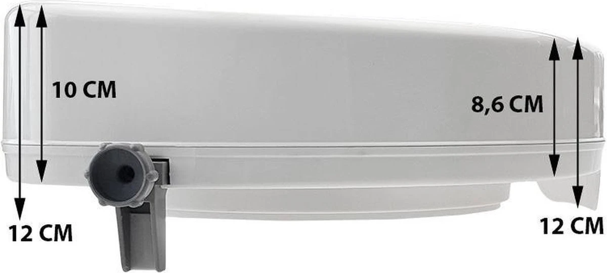 Toiletverhoger Ticco 2G 6 Toiletverhoger Ticco 2G - Afbeelding 6