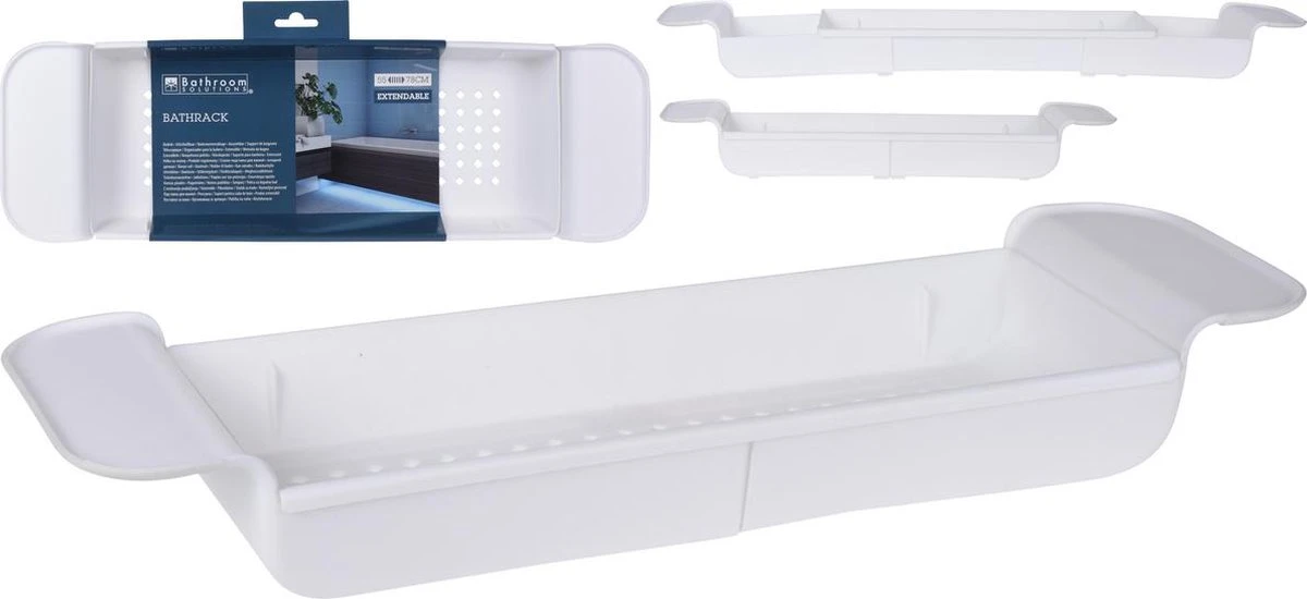 Bathroom Solutions - 55 Tot 78cm - Uitschuifbaar Badrek 7 Bathroom Solutions - 55 Tot 78cm - Uitschuifbaar Badrek - Afbeelding 7