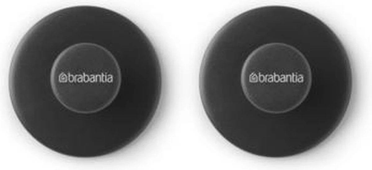 Brabantia ReNew Handdoekhaakjes - 2 Stuks - Dark Grey 8 Brabantia ReNew Handdoekhaakjes - 2 Stuks - Dark Grey - Afbeelding 8