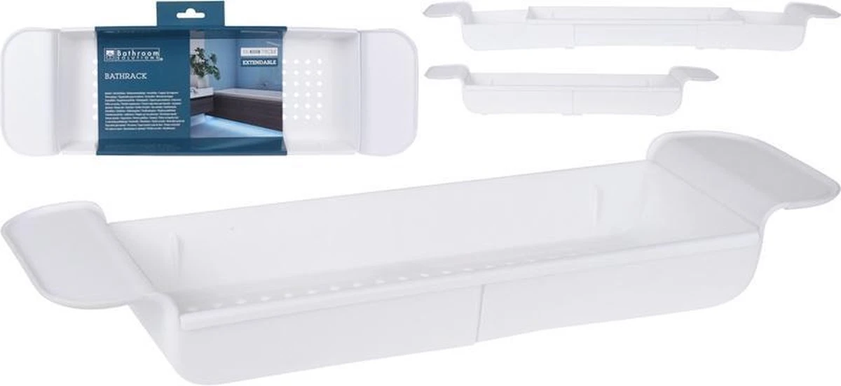 Bathroom Solutions - 55 Tot 78cm - Uitschuifbaar Badrek 3 Bathroom Solutions - 55 Tot 78cm - Uitschuifbaar Badrek - Afbeelding 3