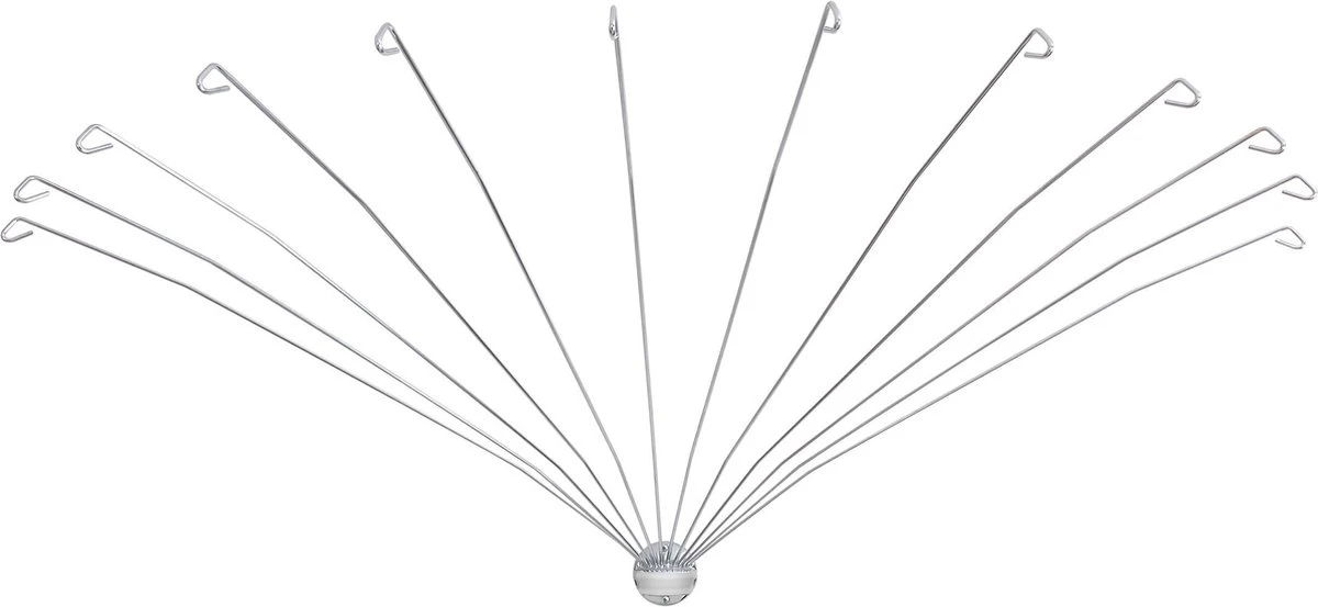 Sealskin Umbrella Douchegordijnstangset - Chroom 4 Sealskin Umbrella Douchegordijnstangset - Chroom - Afbeelding 4