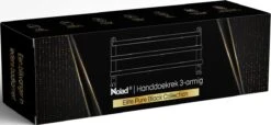 Nolad® Handdoekrek 3-armig - Handdoekhouder - Handdoekenrek - Zwart -Merkloos Verkoop 1200x555 1