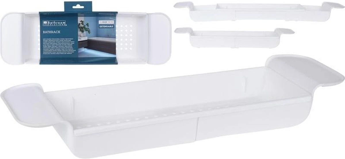 Bathroom Solutions - 55 Tot 78cm - Uitschuifbaar Badrek 1 Bathroom Solutions - 55 Tot 78cm - Uitschuifbaar Badrek