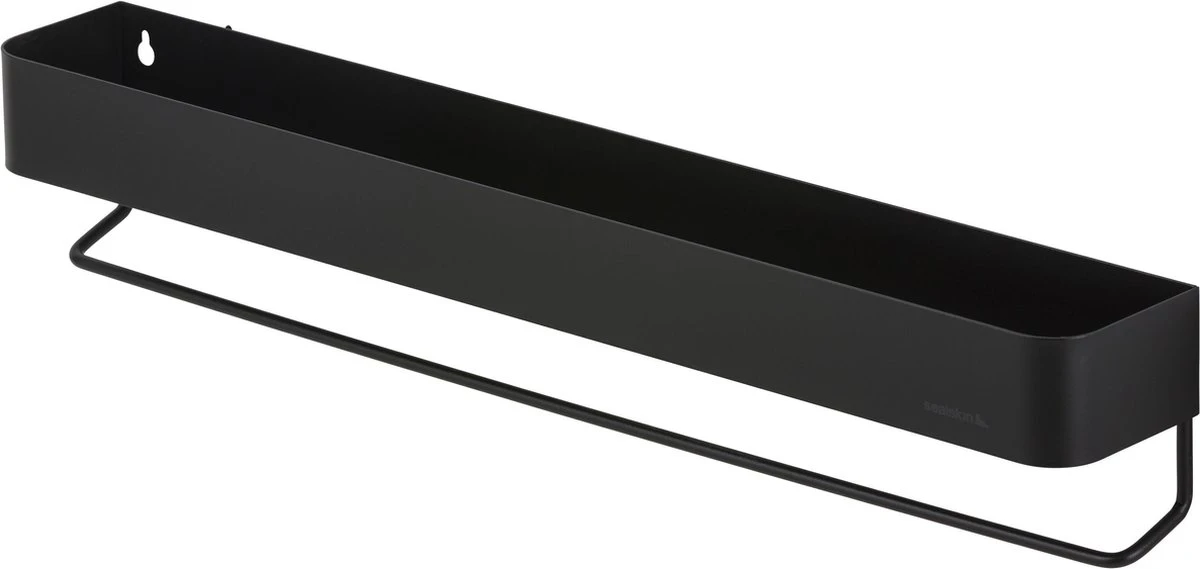 Sealskin Brix - Wandrek Met Handdoekrek - 55 Cm - Zwart 11 Sealskin Brix - Wandrek Met Handdoekrek - 55 Cm - Zwart - Afbeelding 11