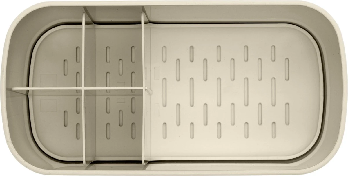 Brabantia ReNew Tandenborstelhouder - 11 X 19,6 X 9,9 Cm - Soft Beige 2 Brabantia ReNew Tandenborstelhouder - 11 X 19,6 X 9,9 Cm - Soft Beige - Afbeelding 2