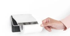 Brabantia ReNew WC Rolhouder - Met Klep - Brilliant Steel -Merkloos Verkoop 1200x625