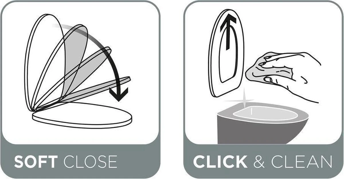 Tiger Pasadena Toiletbril - WC Bril - Thermoplast - Wit 6 Tiger Pasadena Toiletbril - WC Bril - Thermoplast - Wit - Afbeelding 6