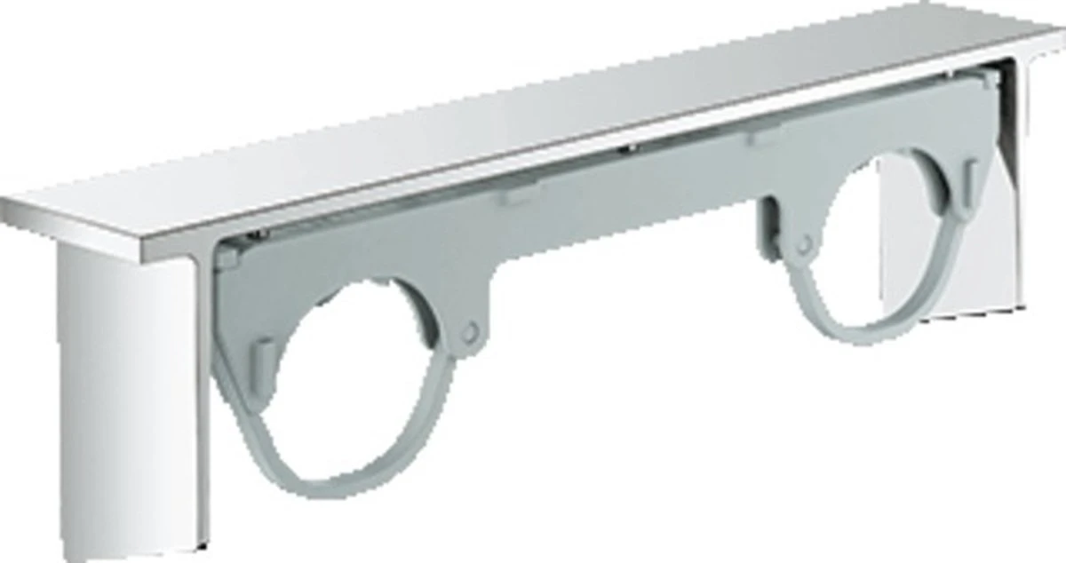 GROHE Grohtherm 2000 EasyReach Douche Tray - 15 Cm Hartafstand 1 GROHE Grohtherm 2000 EasyReach Douche Tray - 15 Cm Hartafstand