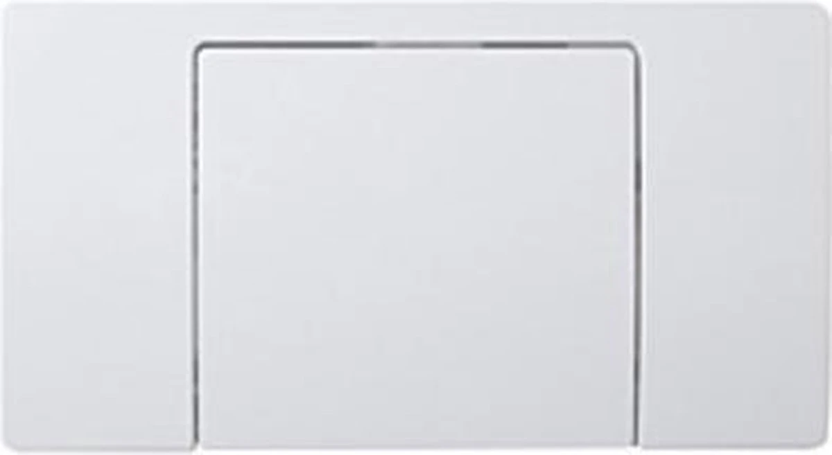 Plieger Neckar Bedieningspaneel – Bedieningspaneel Toilet Wit – Frontbediening – 1 Start/Stop Knop 2 Plieger Neckar Bedieningspaneel – Bedieningspaneel Toilet Wit – Frontbediening – 1 Start/Stop Knop - Afbeelding 2