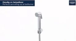 GROHE New Tempesta-F 30 Trigger Spray Doucheset - Ø 3,6 Cm - 1 Straalstand - Chroom - 27513001 -Merkloos Verkoop 1200x658