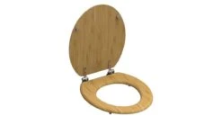 SCHÜTTE WC-Bril 81001 NATURAL BAMBOO - Massief Bamboe - Verchroomde Scharnieren -Merkloos Verkoop 1200x675 37