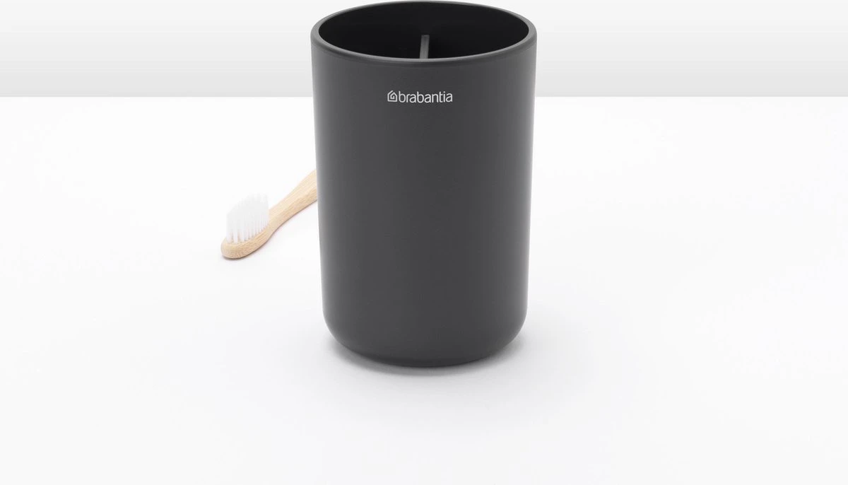 Brabantia ReNew Tandenborstelhouder - Met Inzet - Dark Grey 10 Brabantia ReNew Tandenborstelhouder - Met Inzet - Dark Grey - Afbeelding 10