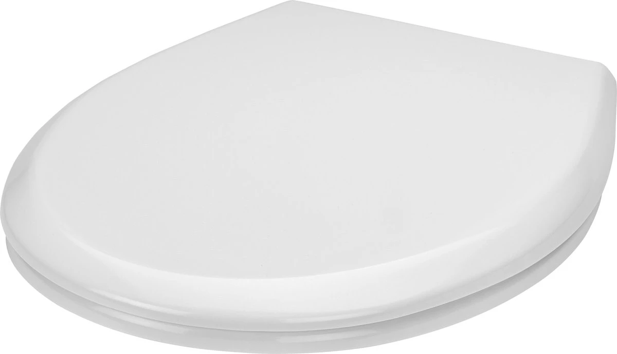 WENKO WC Bril Gubbio - Antibacterieel Wit Duroplast - Easy-Close Sluiting - Fix-Clip Bevestiging In RVS - Belastbaar Tot 350 Kg - Toiletbril - Toiletzitting 1 WENKO WC Bril Gubbio - Antibacterieel Wit Duroplast - Easy-Close Sluiting - Fix-Clip Bevestiging In RVS - Belastbaar Tot 350 Kg - Toiletbril - Toiletzitting