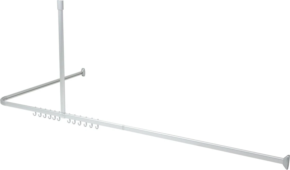 Sealskin Easy Roll 90x90x90 Cm - Aluminium - Mat Zilver 4 Sealskin Easy Roll 90x90x90 Cm - Aluminium - Mat Zilver - Afbeelding 4