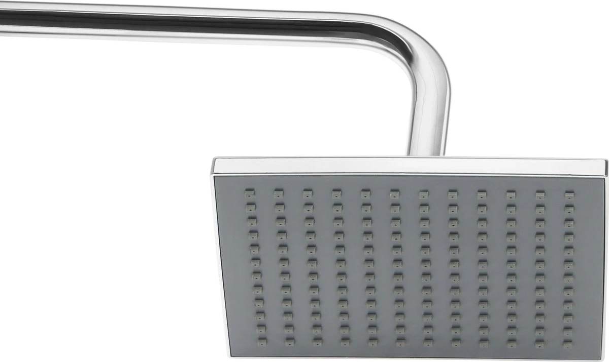 Niceey Doucheset - Regendouche - Handdouche - Verstelbaar - Vierkant - Chroom 6 Niceey Doucheset - Regendouche - Handdouche - Verstelbaar - Vierkant - Chroom - Afbeelding 6