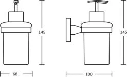 VDN Stainless Zeeppompje - Zeepdispenser - Zeepdispenser Wandmontage - Zwart - Hangend 10 VDN Stainless Zeeppompje - Zeepdispenser - Zeepdispenser Wandmontage - Zwart - Hangend -Merkloos Verkoop 1200x729 1