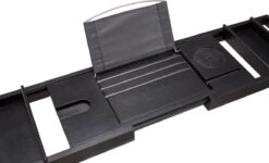 ACAZA Badrekje - Uitschuifbare Bamboe Bad Brug (Min 75 Cm - Max 109cm) - Verstelbare Plank Voor In Bad Met Tablet Houder - Zwart 13 ACAZA Badrekje - Uitschuifbare Bamboe Bad Brug (Min 75 Cm - Max 109cm) - Verstelbare Plank Voor In Bad Met Tablet Houder - Zwart -Merkloos Verkoop 1200x729