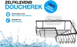 STRICX Doucherekhoek 2 Laags Zwart - Zonder Boren - Zelfklevend Doucherek - Doucherek - Doucherek Voor Badkamer/ Keuken - Doucherek Met Plakstrip - Keukenrek Met Plakstrip - Badrek Douche – Doucherek Hoekvorm - Badkamerrek Douchemandje 13 STRICX Doucherekhoek 2 Laags Zwart - Zonder Boren - Zelfklevend Doucherek - Doucherek - Doucherek Voor Badkamer/ Keuken - Doucherek Met Plakstrip - Keukenrek Met Plakstrip - Badrek Douche – Doucherek Hoekvorm - Badkamerrek Douchemandje -Merkloos Verkoop 1200x730 2
