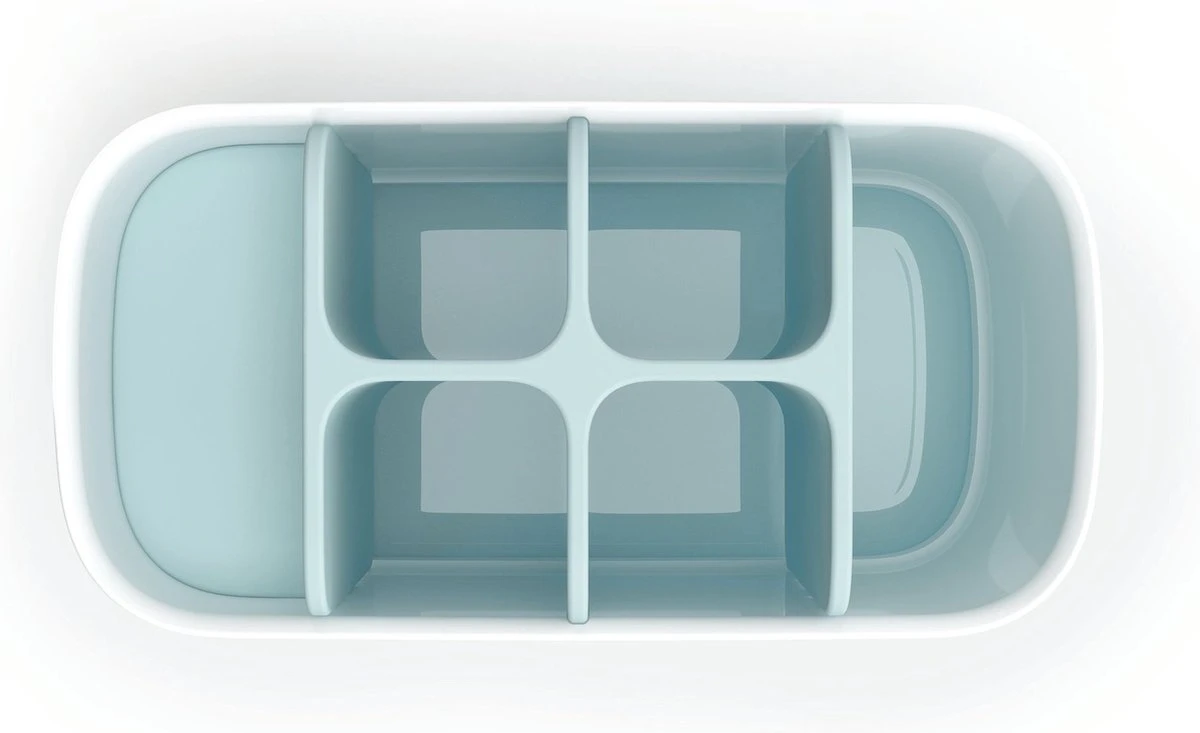 Joseph Joseph Badkamer Easy-Store Tandenborstelorganiser Large - 16.8x8.4x12.6 Cm - Creme/licht Blauw 10 Joseph Joseph Badkamer Easy-Store Tandenborstelorganiser Large - 16.8x8.4x12.6 Cm - Creme/licht Blauw - Afbeelding 10