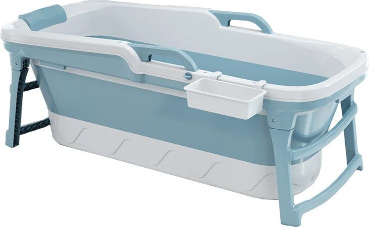 Foresta Opvouwbaar Bad Voor Volwassenen - 150cm - Bath Bucket - Blauw 1 Foresta Opvouwbaar Bad Voor Volwassenen - 150cm - Bath Bucket - Blauw