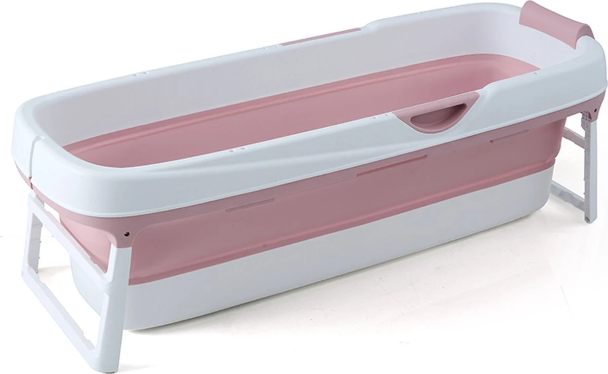 Livista® - Opvouwbaar XXL Bad - Roze - Zitbad - Inklapbaar - Bath Bucket - 158 CM LANG - XXL - Incl. Onderwater LED Lichten En Rugkussen 3 Livista® - Opvouwbaar XXL Bad - Roze - Zitbad - Inklapbaar - Bath Bucket - 158 CM LANG - XXL - Incl. Onderwater LED Lichten En Rugkussen - Afbeelding 3