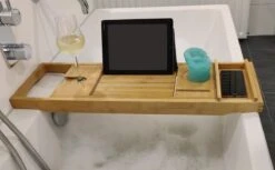 IVOL Badplank Bamboe - Badplank Hout Met Badrek Houders - Uitschuifbaar - 75 Tot 110 Cm 18 IVOL Badplank Bamboe - Badplank Hout Met Badrek Houders - Uitschuifbaar - 75 Tot 110 Cm -Merkloos Verkoop 1200x743