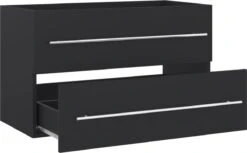 Prolenta Premium - 2-delige Badkamermeubelset Spaanplaat Grijs -Merkloos Verkoop 1200x744 2