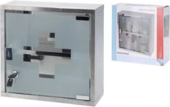 Excellent Care Medicijnkastje - Badkamermeubels - RVS - Glas 9 Excellent Care Medicijnkastje - Badkamermeubels - RVS - Glas -Merkloos Verkoop 1200x760 2