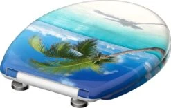 SCHÜTTE WC-Bril 82363 CARRIBEAN - Duroplast - Soft Close - Afklikbaar - RVS-Scharnieren - Decor - 3-zijdige Print 11 SCHÜTTE WC-Bril 82363 CARRIBEAN - Duroplast - Soft Close - Afklikbaar - RVS-Scharnieren - Decor - 3-zijdige Print -Merkloos Verkoop 1200x761 2