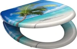 SCHÜTTE WC-Bril 82363 CARRIBEAN - Duroplast - Soft Close - Afklikbaar - RVS-Scharnieren - Decor - 3-zijdige Print 14 SCHÜTTE WC-Bril 82363 CARRIBEAN - Duroplast - Soft Close - Afklikbaar - RVS-Scharnieren - Decor - 3-zijdige Print -Merkloos Verkoop 1200x768 1