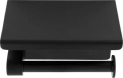 Toiletrolhouder Met Telefoonhouder - Zelfklevend / Boren / Zonder Boren - Incl. Handdoekhaakjes - WC Rolhouder - Zwart 30 Toiletrolhouder Met Telefoonhouder - Zelfklevend / Boren / Zonder Boren - Incl. Handdoekhaakjes - WC Rolhouder - Zwart -Merkloos Verkoop 1200x770